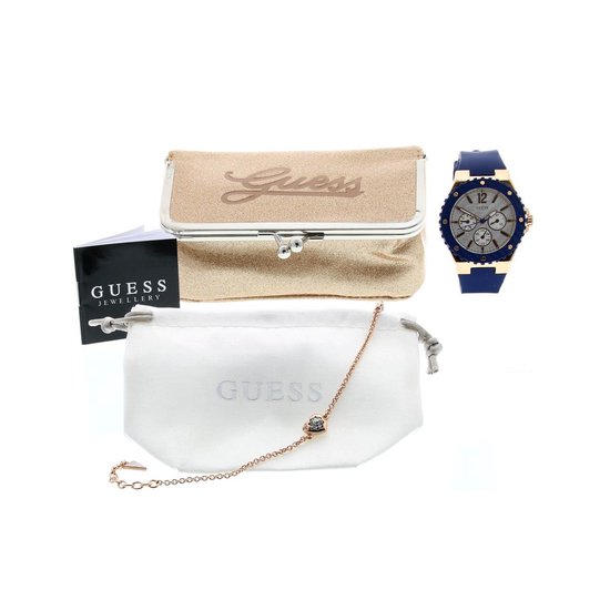 GUESS Gift Set: Horloge, Armband & Tasje | bol.com
