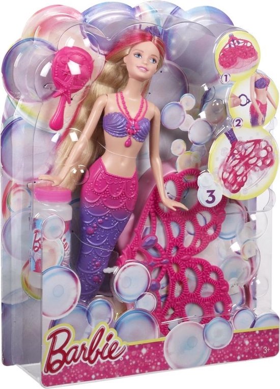 Barbie Bubbelpret Zeemeermin - Barbie pop | bol.com