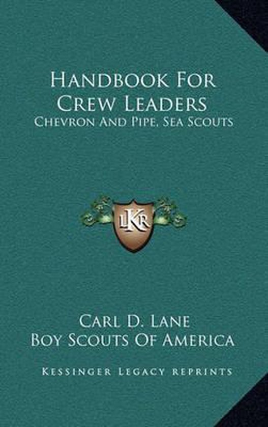 Link Crew Leader Handbook.pdf Handbook for Crew Leaders, Carl D Lane | 9781164490425 | Boeken | bol.com