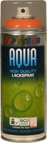 Dupli-Color aqua hoogglans lak pasteloranje (RAL 2003) - 350 ml.