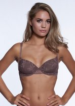 After Eden Basics Lora Bruin - Voorgevormde bh Maat: 80B