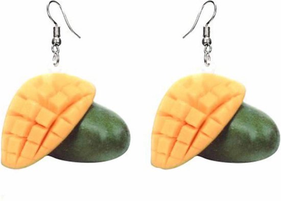 Fako Bijoux® - Oorbellen - Groente & Fruit - Mango