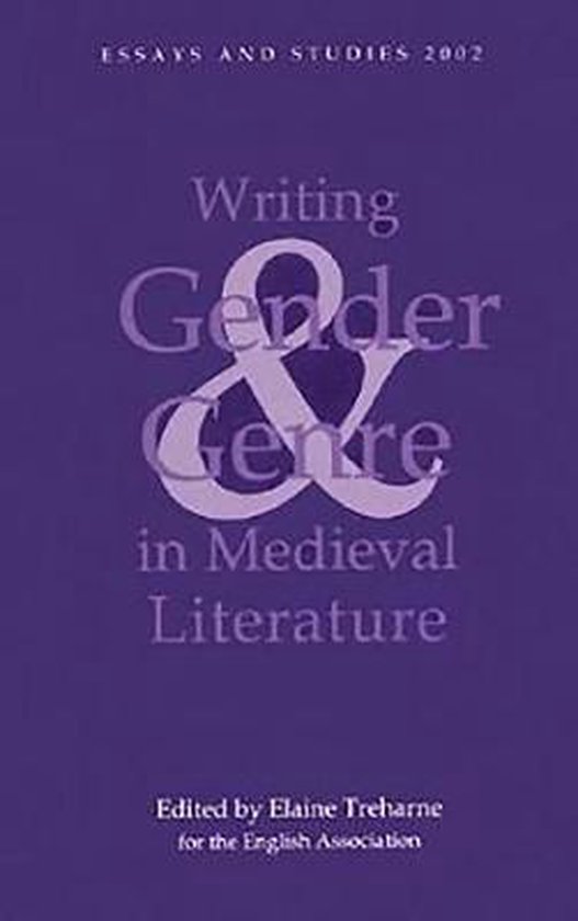Writing Gender and Genre in Medieval Literature - cover