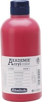 Schmincke AKADEMIE® Acryl color, semi-transparent, fade resistant, 500 ml, carmine red (340)