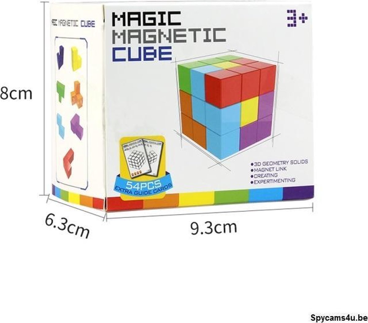 Magnetische kubus - Fidget kubus magnetisch - Puzzel kubus speelgoed -  Magische kubus... | bol.com