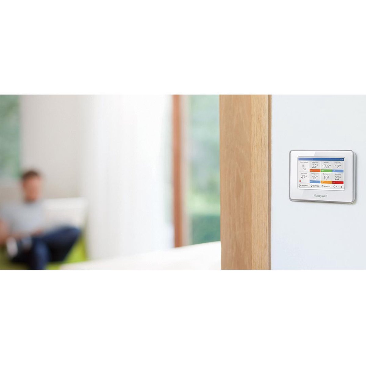 Honeywell Evohome Modulerende Slimme thermostaat - Wifi - Draadloos thumbnail 2