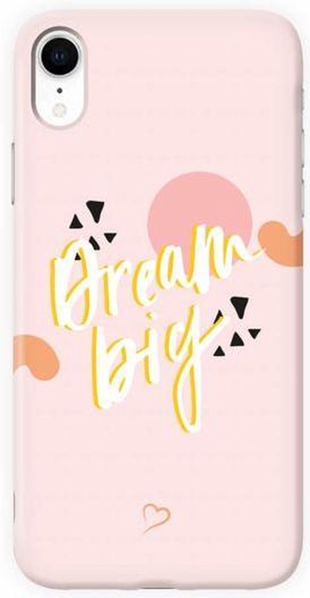 Fashionthings Dream big iPhone XR Hoesje / Cover - Eco-friendly - Softcase