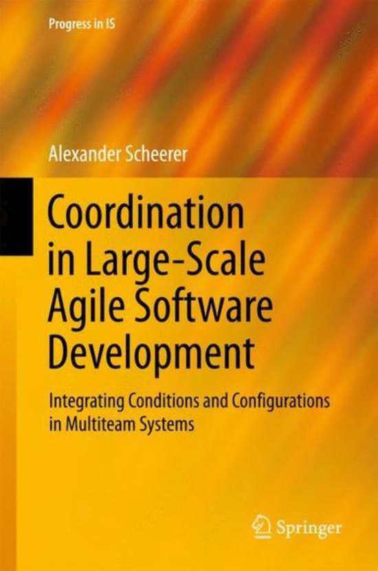 Coordination in Large Scale Agile Software Development - cover
