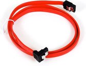 Sharkoon SATA 2 Cable with latch, 50 cm, angled