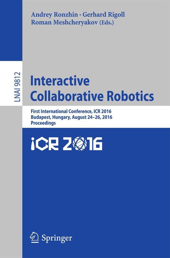 Springer Nature Proceedings Computer Science - Interactive C ... - cover