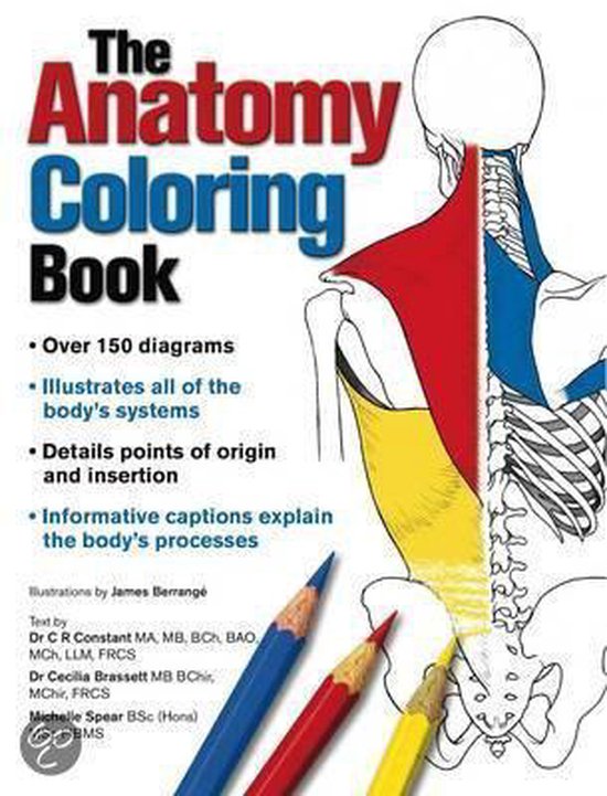 Anatomy Colouring Book, Dr C R Constant 9781847738691 Boeken