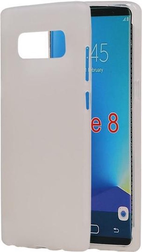 BestCases .nl Coque arrière en TPU pour Samsung Galaxy Note 8 Wit