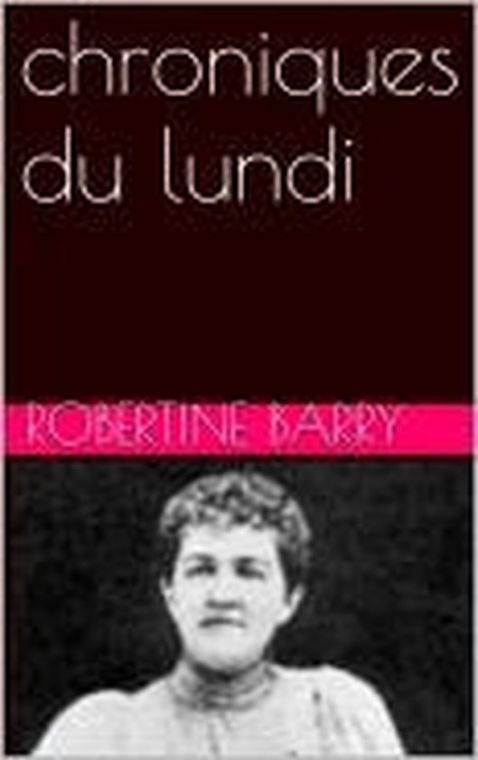 chroniques du lundi - cover