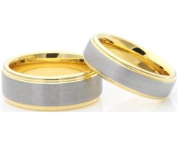 Jonline Prachtige Wolfraamcarbide Ringen voor hem en haar | Trouwringen | Vriendschapsringen |