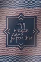 Boekomslag van '999 vragen aan je partner'