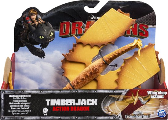 Hoe tem je een draak - Action Dragon - Boneknapper | bol.com