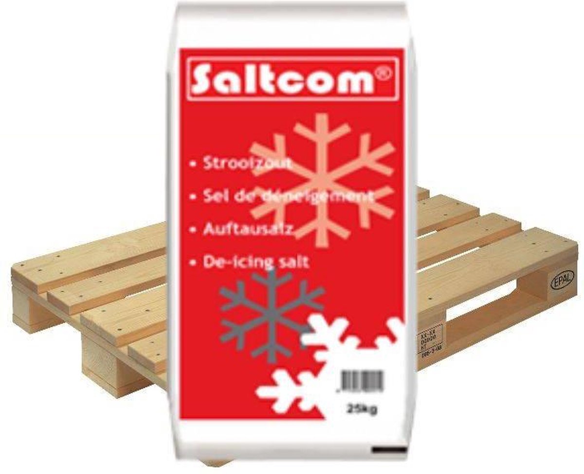 Strooizout 1 pallet 40 zakken a 25KG