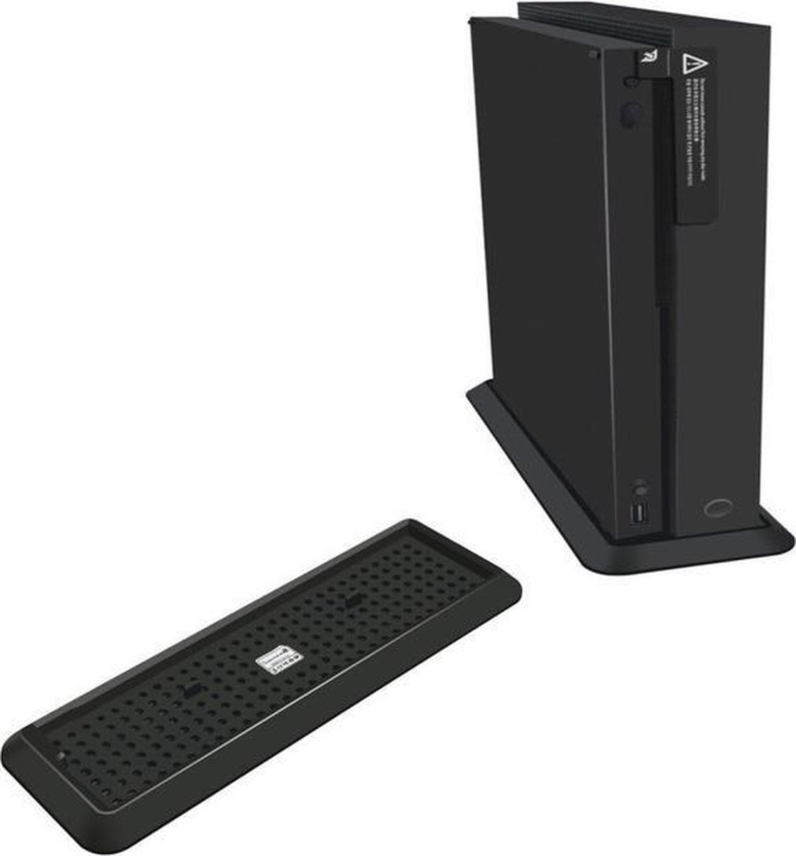 Verticale Standaard Geschikt Voor De XBox One X - Vertical Stand Houder Voet - Zwart