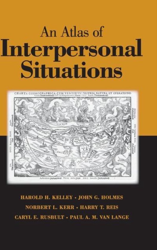 An Atlas of Interpersonal Situations - cover