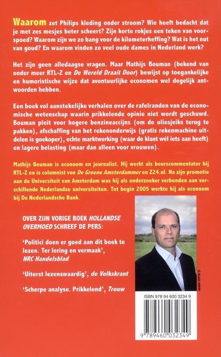 De Elektrische Spijkerbroek - back cover