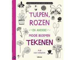 tulpen,rozen en andere mooie bloemen tekenen