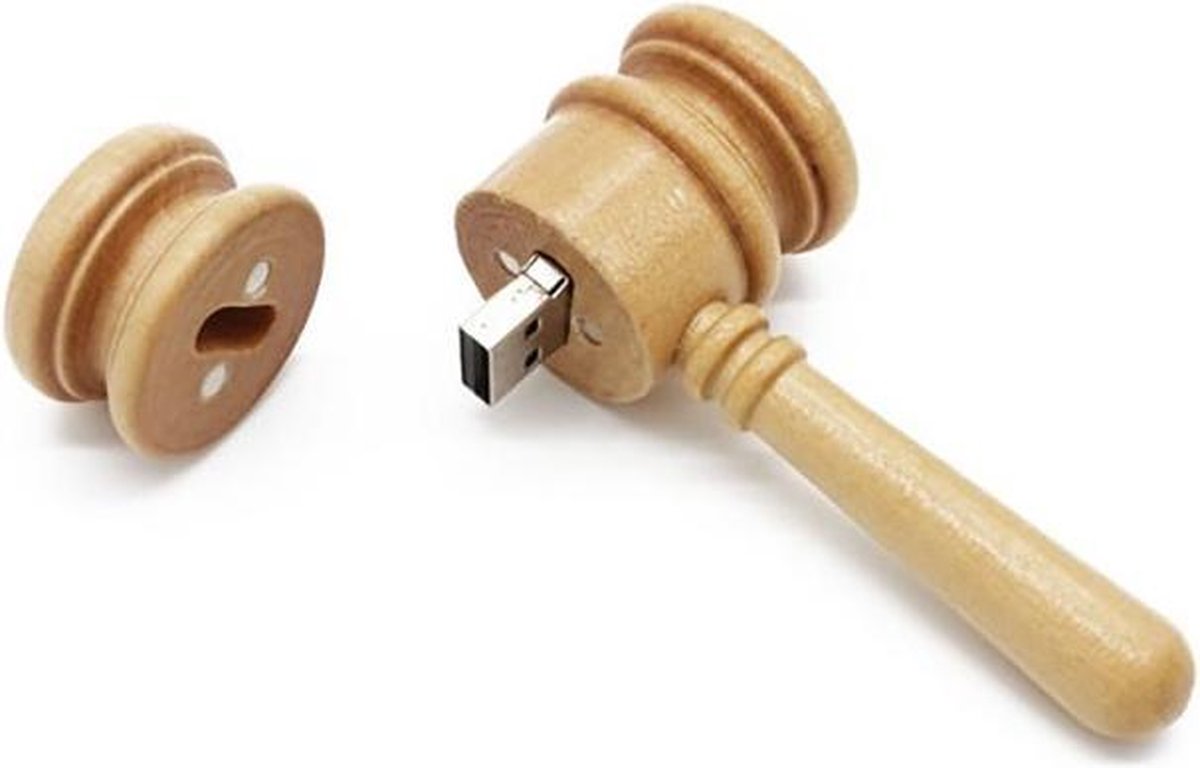 Rechter hamer usb stick 32gb – rechtbank voorzittershamer rechtbank advocaat