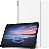 Tri-Fold Book Case - Samsung Galaxy Tab S4 10.5 Hoesje - Wit