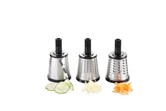 GEFU Trommelrasp Transforma - Zilver grijs