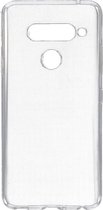 Shop4 - LG V40 ThinQ Hoesje - Zachte Back Case Transparant