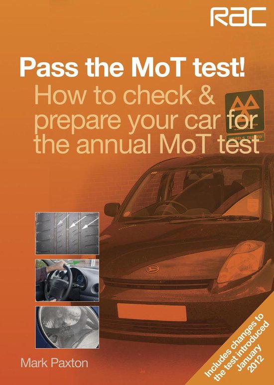 RAC Handbook - Pass the MoT test! - cover