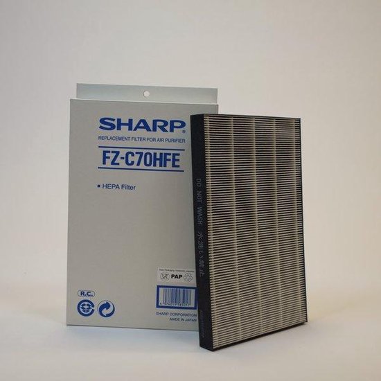Filtre HEPA Sharp FZ-C70HFE pour purificateurs d'air Sharp KC C70E et  KC-840EW. | bol.com