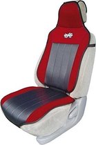 Race Sport Coussin de siège Coolmate Universal Cuir artificiel Noir / rouge