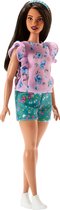 Barbie Fashionistas Florals Frills - Curvy - Barbiepop