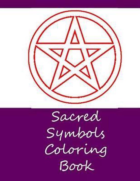 Sacred Symbols Coloring Book 9781534771635 Lazaros' Blank Books