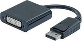 Connect 127426 cable gender changer DisplayPort 1.2 DVI-D Noir