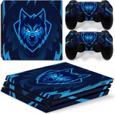Gamer Wolf - PS4 Pro Console Skins PlayStation Stickers