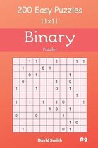 Binary Puzzles - 200 Easy Puzzles 11x11 Vol.9