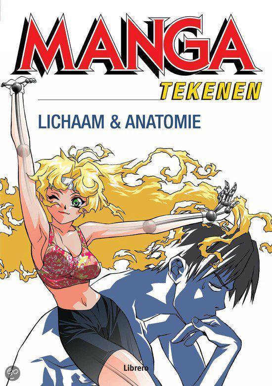 Cover van het boek 'Manga tekenen lichaam en anatomie'