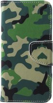 Book Case Coque Huawei P20 Lite - Camouflage