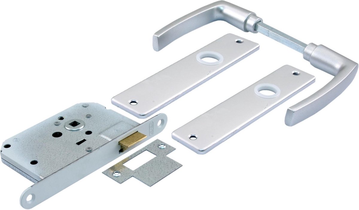 Starx Loopslot Met Beslag - Wit/Aluminium