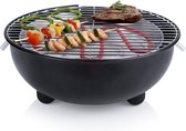 Bol.com Tristar BQ-2880 Elektrische Barbecue - Grilloppervlak 30 cm - Vaatwasserbestendig rooster - Zwart aanbieding