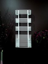 Sanifun design badkamerradiator Simona Wit 900 x 500