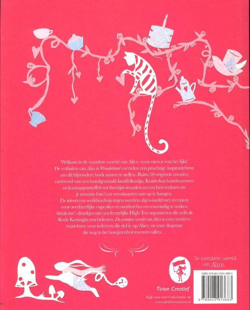 De Wondere Wereld Van Alice - back cover