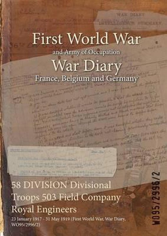 58 Division Divisional Troops 503 Field Company Royal Engineers
