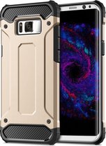 Samsung Galaxy S8 Armor Hoesje - Slim Armor Case - Hybrid Case Champagne Goud