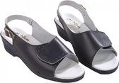ComfortTrends Sandalen Blauw, leer Uniseks - Maat 40