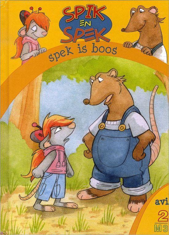 Cover van het boek 'Spek is boos' van M. Bel en Marita Vermeulen