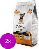 Schesir Small Adult Chicken - Hond - Droogvoer - 2 x 800 gr