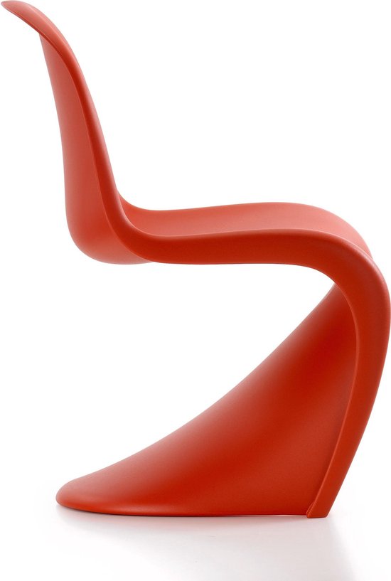 | Vitra Panton Junior kinderstoel klassiek rood vitra panton kinderstoel