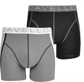 Cavello - 2-pack Boxershorts Zwart/Print
